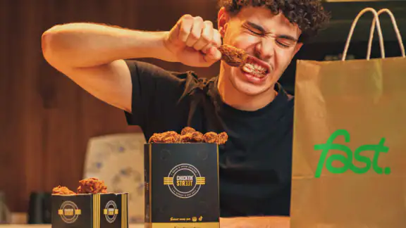Fast: Livraison repas, courses