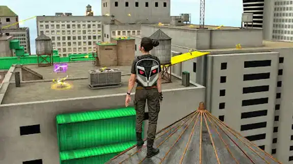 Going Up Parkour Game: Rooftop