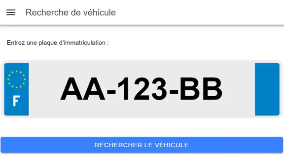 Immatriculation Scanner