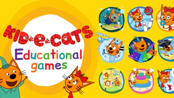 Kid-E-Cats. Jeux éducatifs