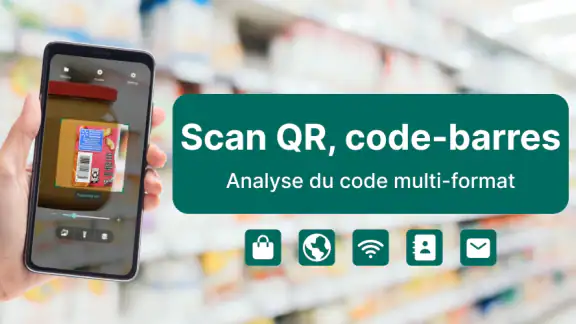 Lecteur QR et Code-barres