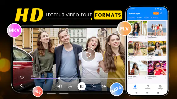 Lecteur vidéo et musique
