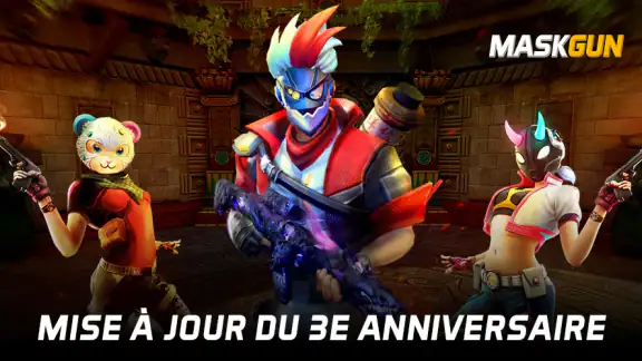 MaskGun: Jeu de tir FPS