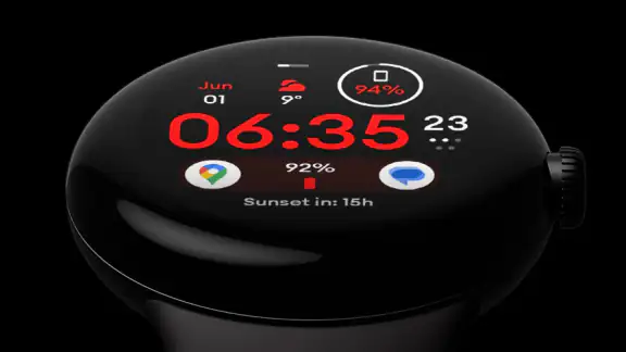 Material 4: Watch face
