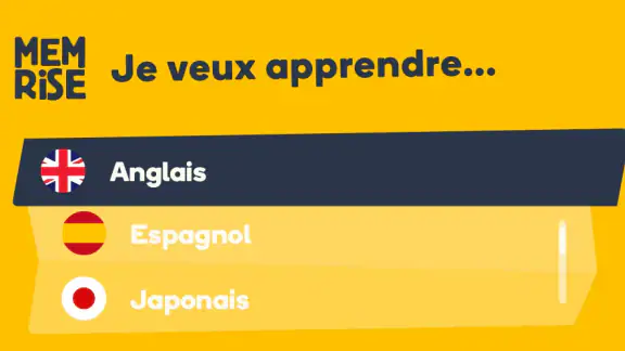 Memrise : Parle la langue