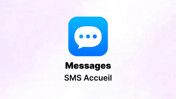Messages : SMS Accueil
