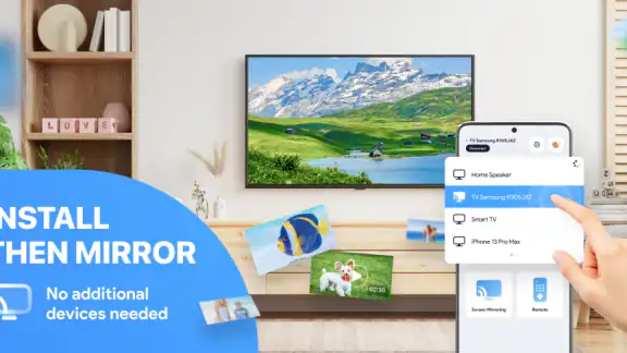 Miracast: TV Mirror & Remote