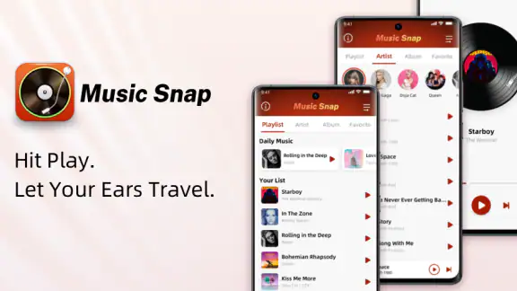Music Snap:Audio&MP3 Player