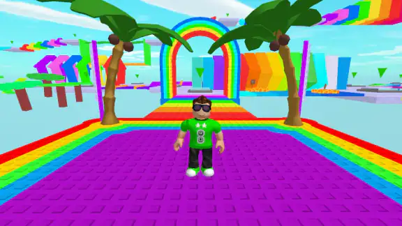 Obby's World Easy Parkour
