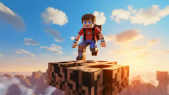 One Block Lucky Mod for MCPE