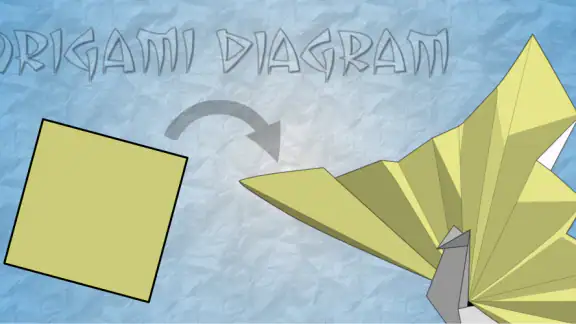 Origami Paper Art - Diagram