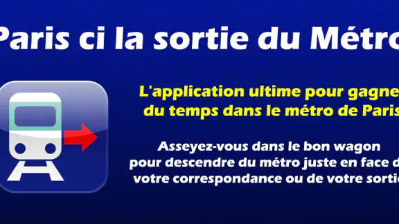 Paris-ci la Sortie du Métro