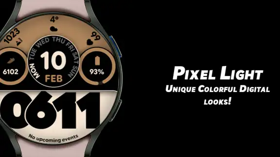 Pixel Light - Watch face