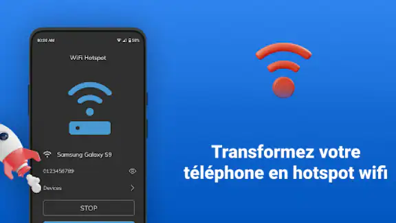 Point d'accès Wi-Fi portable