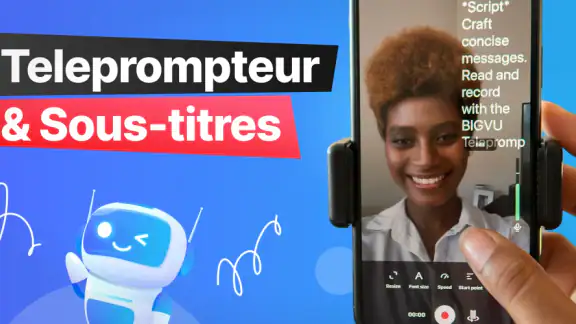 Prompteur - Script & Captions