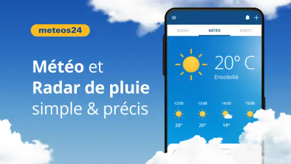 Radar meteos24 & météo fiable