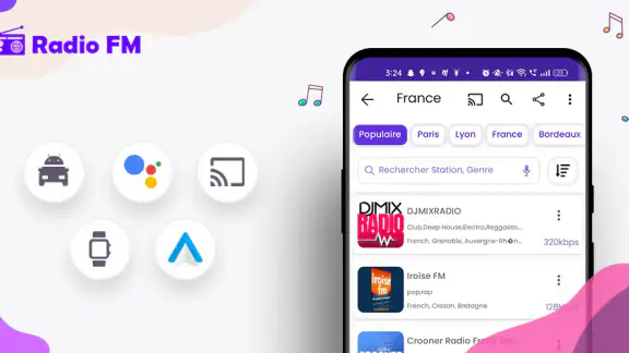 Radio FM: Live AM, FM Stations