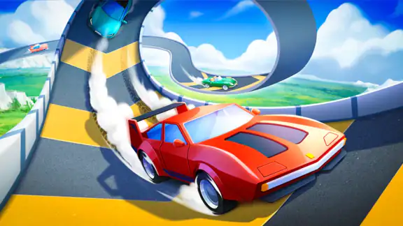 Ramp Racing 3D — Course rapide
