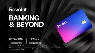 Revolut - La banque en ligne header