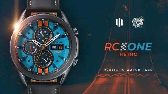 S4U RC ONE - Retro watch face