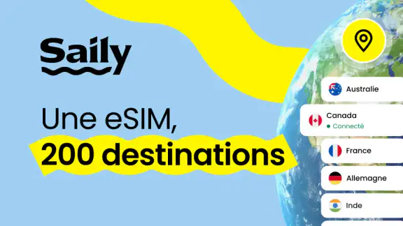 Saily : votre eSIM voyage