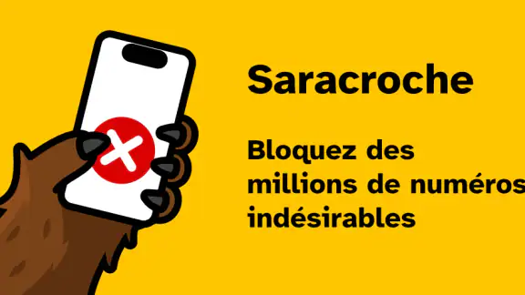 Saracroche : bloqueur d'appels