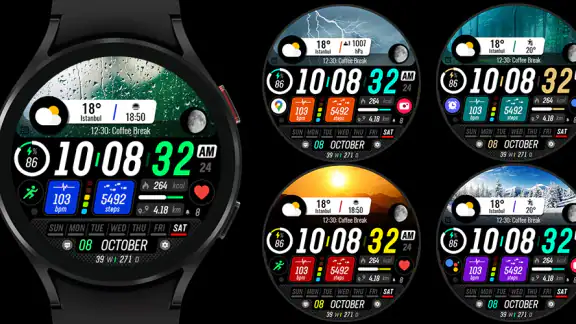 Sharper Clock - Watch Face