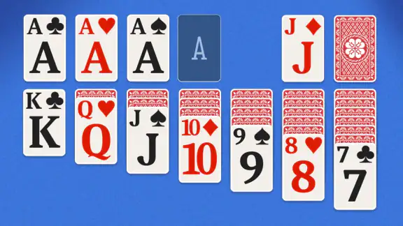 Solitaire Klondike Card Game