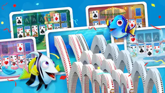 Solitaire poissons 3D