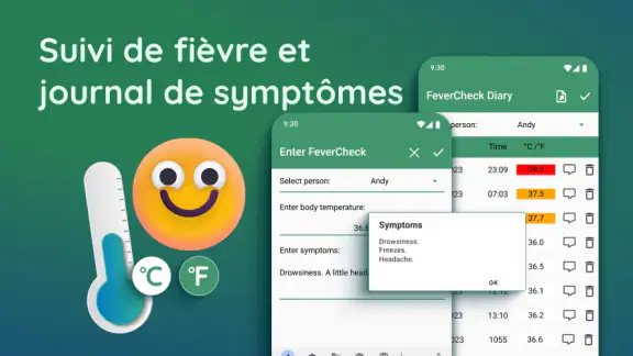Suivi température corporelle