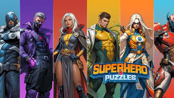 Super-héros & Puzzles Match3