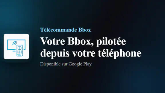 Télécommande Bbox