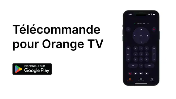 Télécommande pour Orange TV