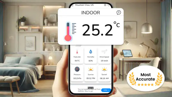 Thermomètre d'Intérieur Précis