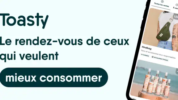 Toasty : shopping responsable