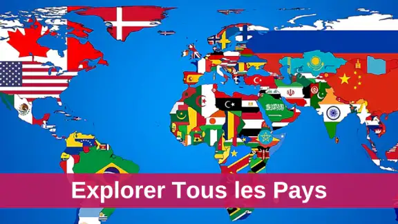 Tous les pays - Carte du monde