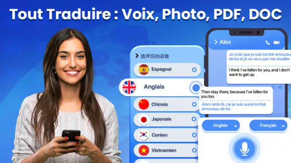 Tout Traduire Photo, PDF, DOC