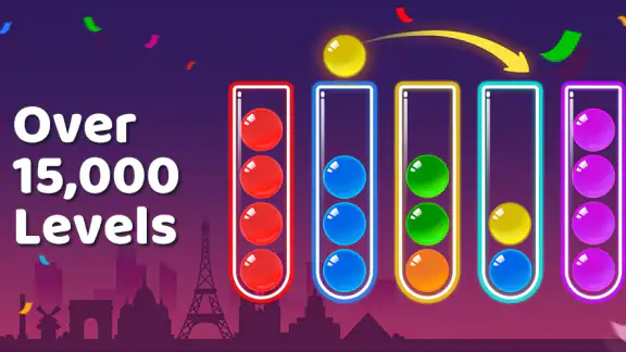 Tri de Balles, Couleurs-puzzle