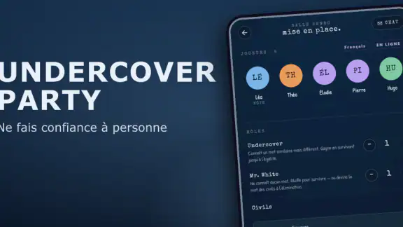 UnderCover & Mr White Party