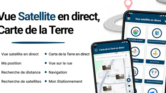 Vue satellite en direct, Terre