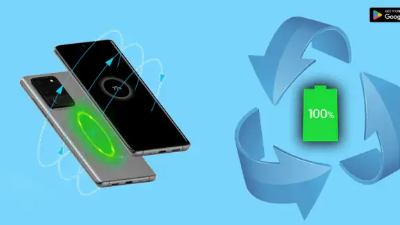 Wireless charge Phone to Phone