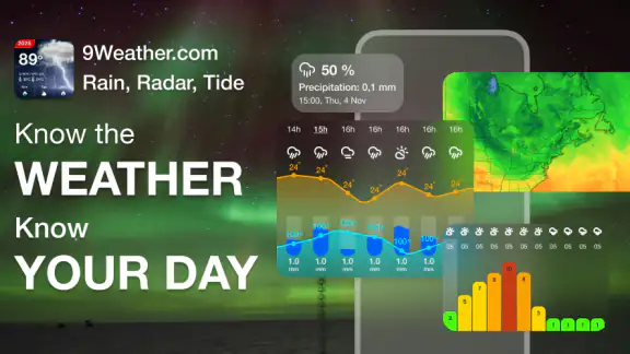 9Weather.com: लाइव रडार