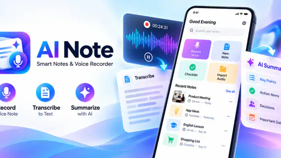 AI Note – Smart Notes Recorder