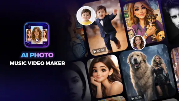 AI Photo Music Video Maker