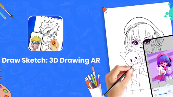 AR Draw Sketch: 3D Drawing AR
