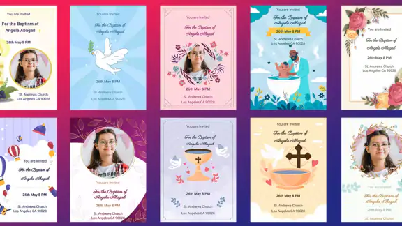 Baptism Communion Invitation