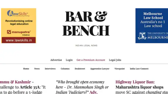 Bar & Bench - Legal News