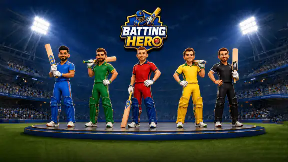 Batting Hero : Cricket Game