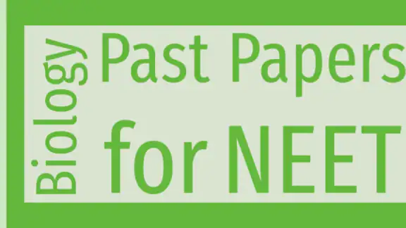 Biology: 38 Year Past Papers