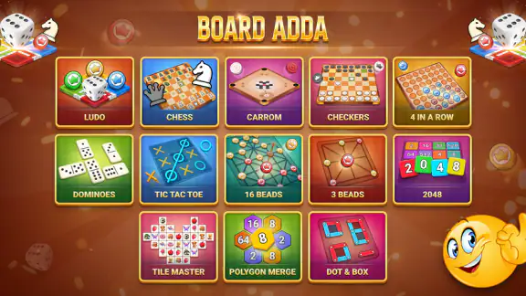 Board Adda: Ludo Carrom Chess